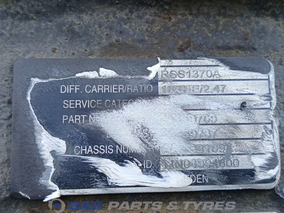 Differenziale Volvo RSS1370A 23188301 Differenziale Volvo RSS1370A 23188301