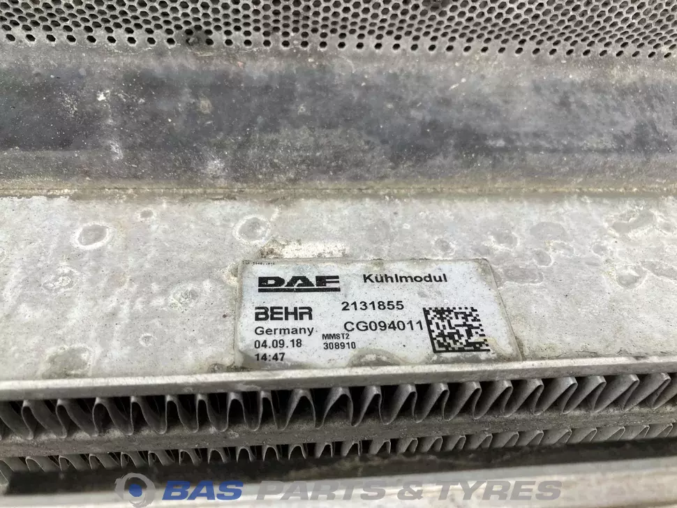 Cooling package DAF MX13 355 H2 1909450 Cooling package DAF MX13 355 H2 1909450