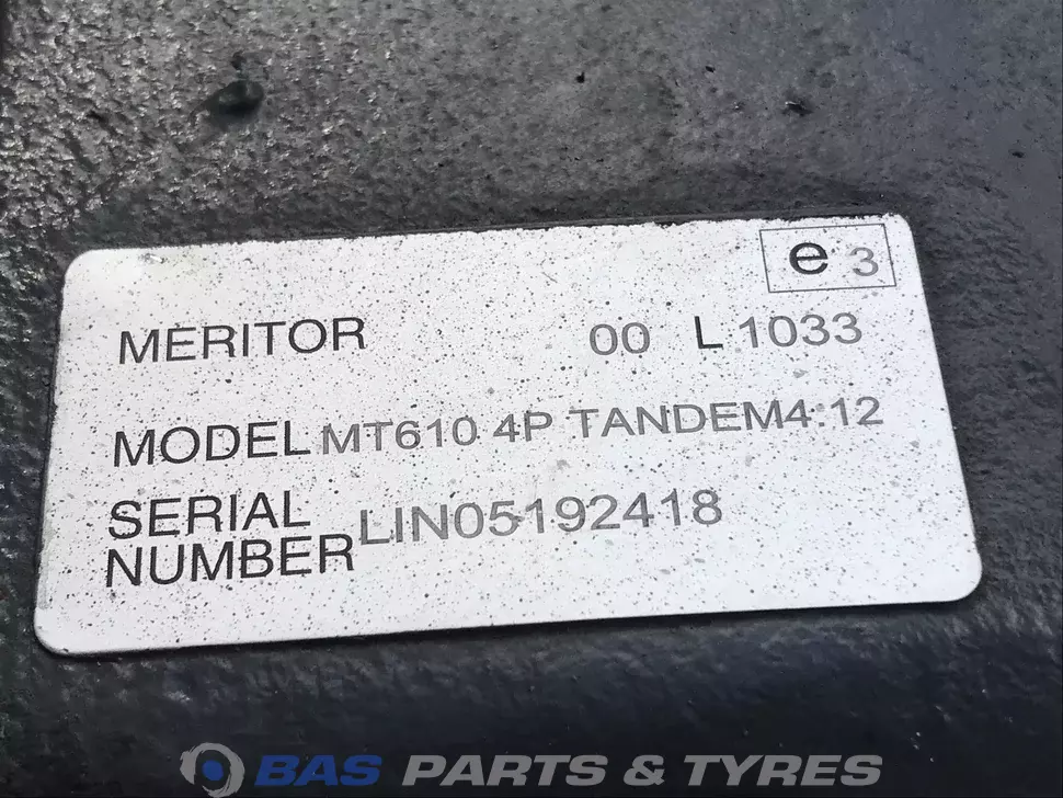 Differenziale Volvo RTH2610B RT2610HV Differenziale Volvo RTH2610B RT2610HV