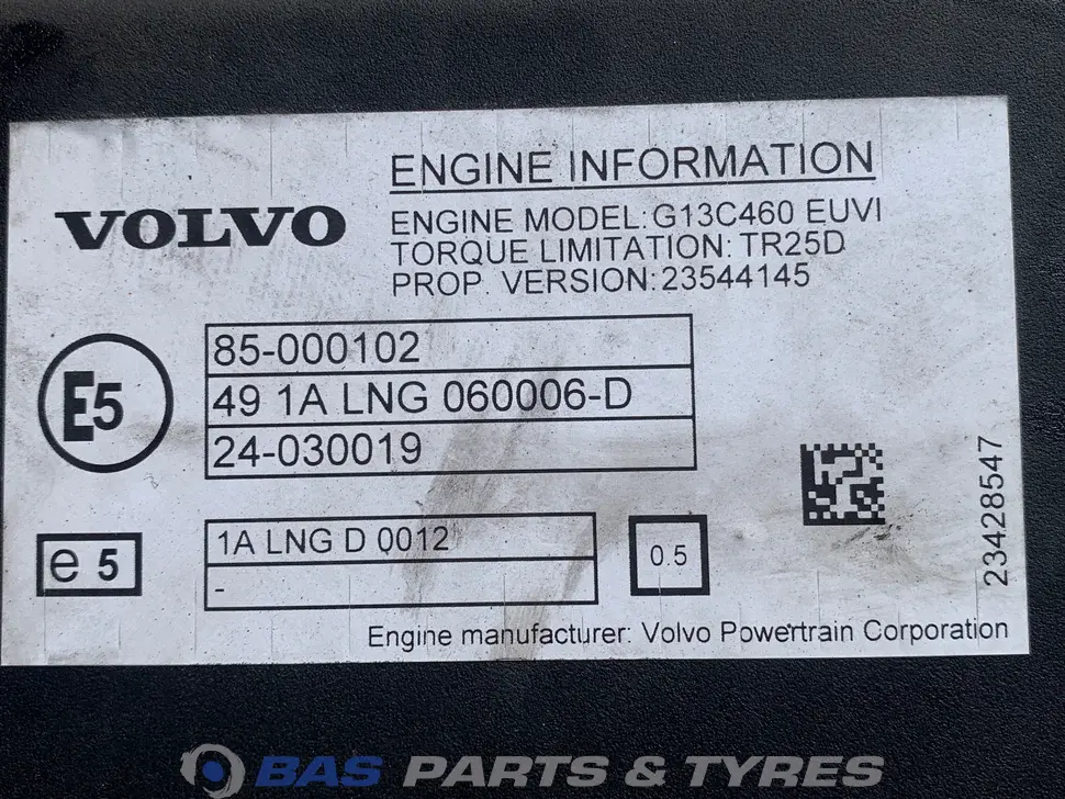 Motor Volvo G13C 460 K5 85021099 Motor Volvo G13C 460 K5 85021099