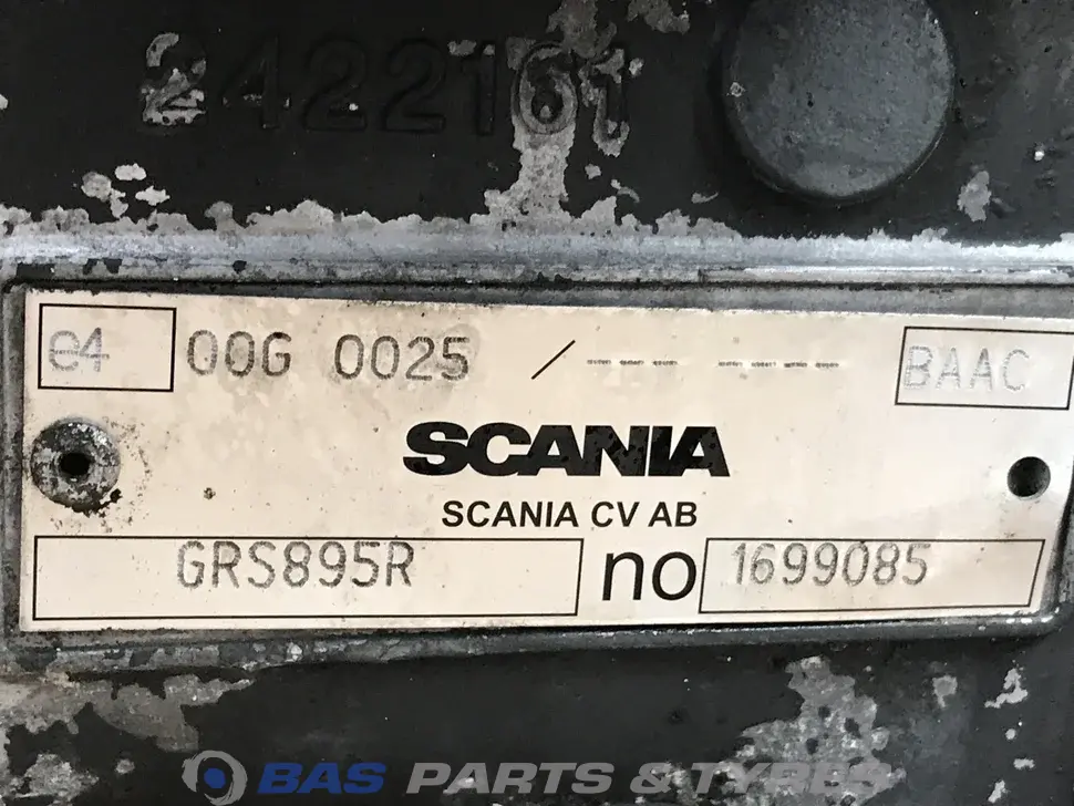 Scania GRS895R Opticruise Boîte de vitesses 2475796 Scania GRS895R Opticruise Boîte de vitesses 2475796