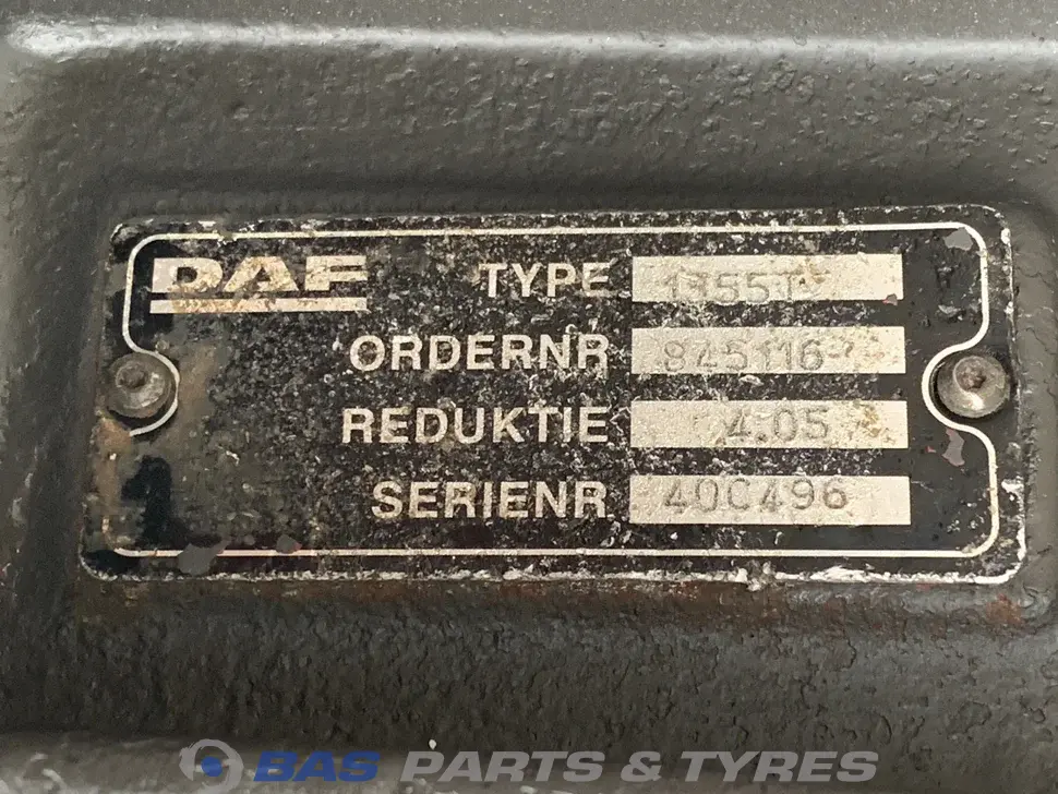 Differential DAF 1355T 1826356 Differential DAF 1355T 1826356