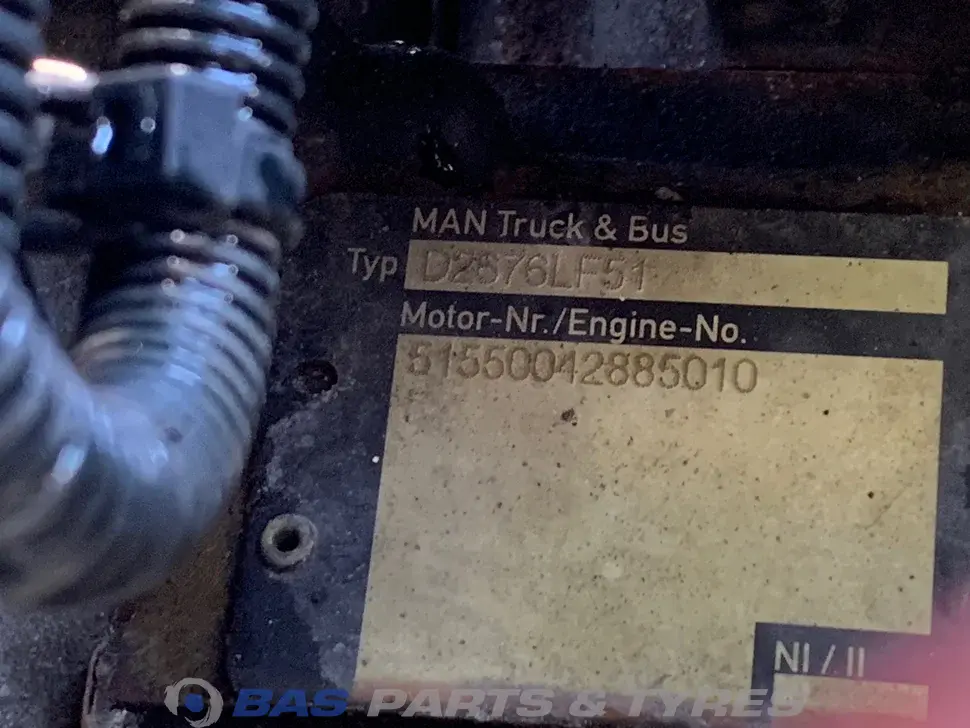 Engine MAN D2676 LF51 51031006606 Engine MAN D2676 LF51 51031006606