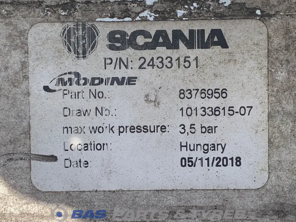 Kühlpaket Scania DC13 155 500 2898837 Kühlpaket Scania DC13 155 500 2898837